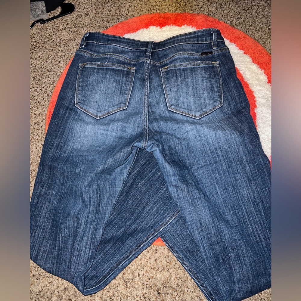 KanCan Dark Blue Flare Jeans